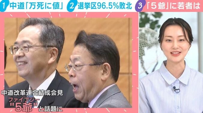 中道の結成会見の様子