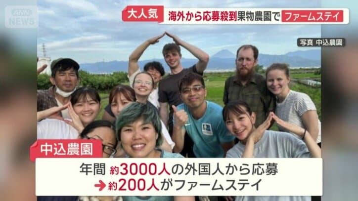 外国人から応募が殺到