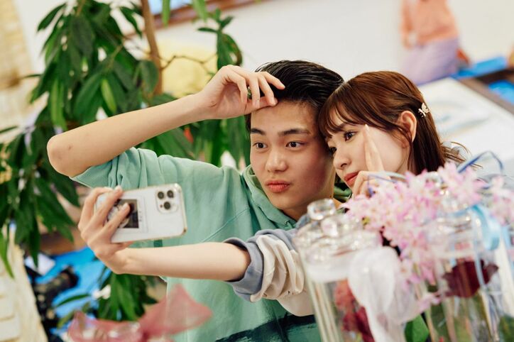 注目女優・桜田ひより、恋愛番組に感情移入「ここぞって時はガツガツ行かないと、人の心は動かせないんだと思いました」共演者・齊藤なぎさの印象も語る