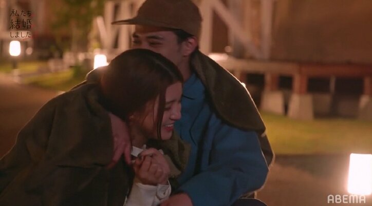 川島海荷＆中田圭祐、愛しさ溢れるキスに大反響「胸キュンとまらない」「最高の2人」『私たち結婚しました3』第9話