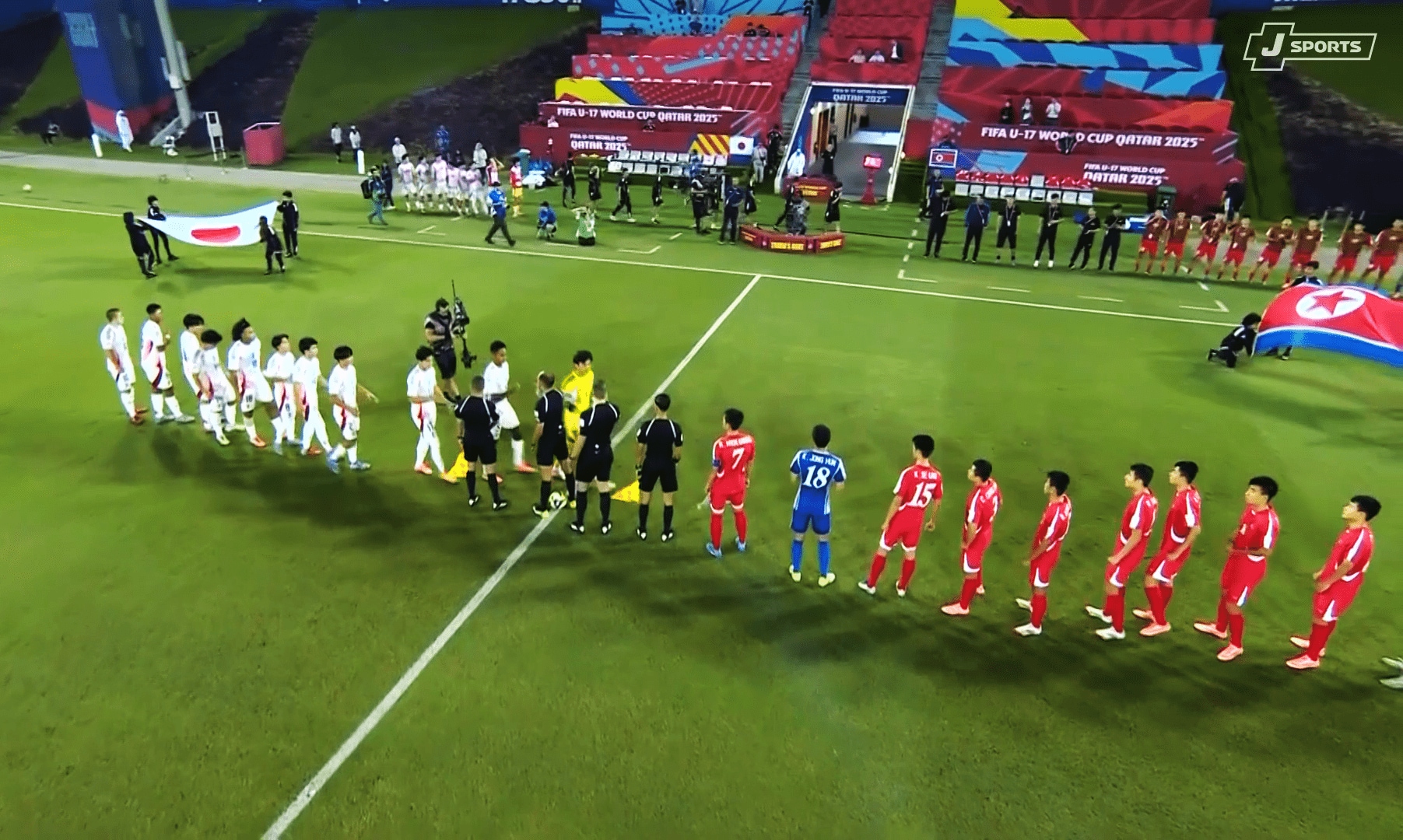 日本はキャプテン村松を先頭に歩き出したが…