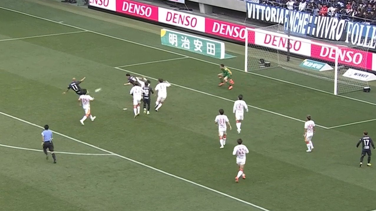 【映像】微妙なスクリーンプレー