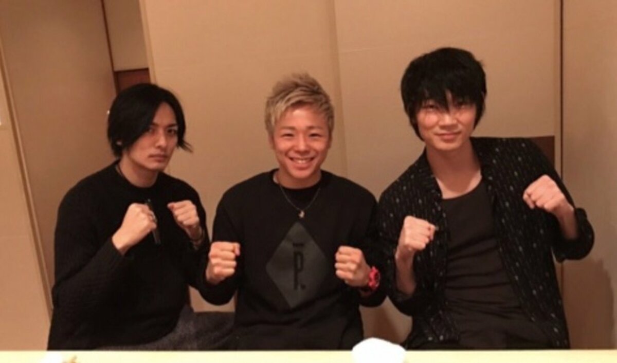 N武尊 綾野剛と久保田悠来と食事 イケメン3ショットにファン歓喜 話題 Abema Times