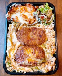 みきママ『コロッケ→親子丼風弁当です!!』