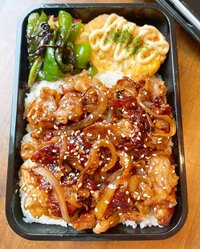 みきママ『生姜焼き弁当です!!』