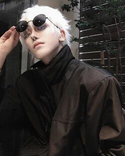 「マジでイケメン」人気コスプレイヤー・だるま「呪術廻戦」五条悟のコスプレに国内外から反響