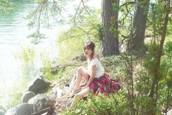 長濱ねる、フィンランドで五島列島育ち“本領発揮”の1枚 2nd写真集の先行カット第2弾公開