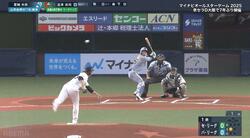 打ちづらい…？宮城大弥、“超遅”80キロ台のスローカーブ連発で話題「オールスターらしいw」「でたw」強打者たちを翻弄した瞬間