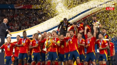 スペイン代表が史上最多4度目のEURO優勝！ 途中出場のオヤルサバルが