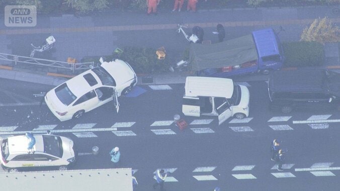 「信号はすべて青」容疑を一部否認　足立区ひき逃げ　男の視線確認 1枚目