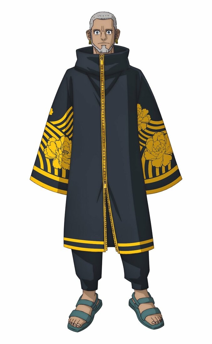 アニメ『東京リベンジャーズ』荒師慶三キャラビジュアル