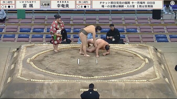 “菅田将暉似”19歳力士が見せた優しい仕草