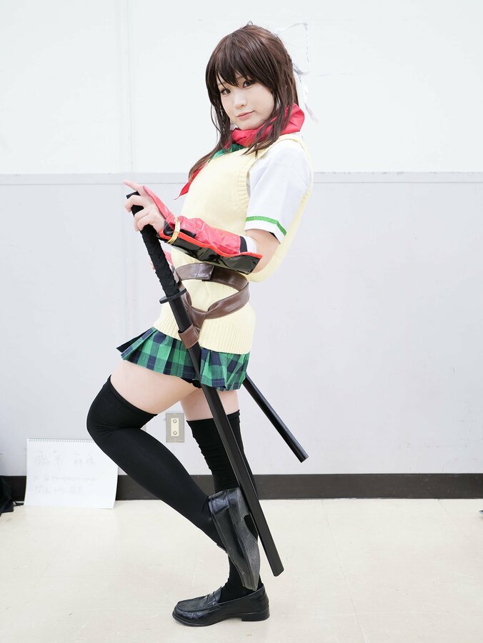 【写真・画像】『閃乱カグラ』飛鳥コスプレ　3枚目