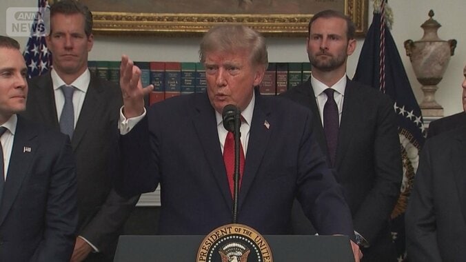「57発の核兵器」北朝鮮の“保有”容認？トランプ氏が発言 1枚目