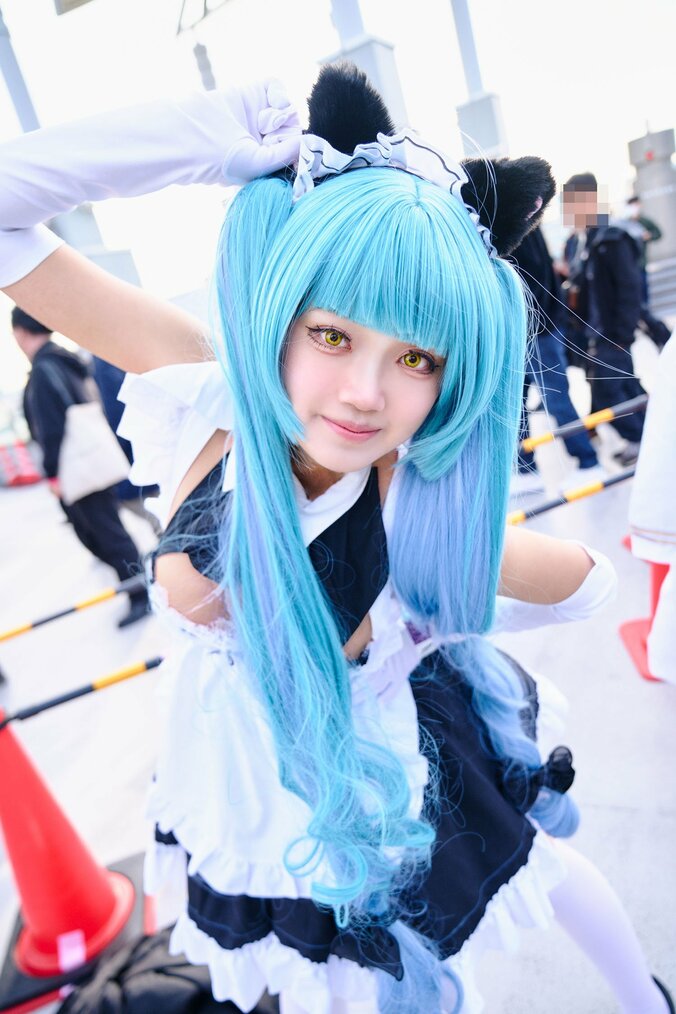 【写真・画像】『勝利の女神：NIKKE』プリバティ：アンカインド・メイドコスプレ画像　1枚目