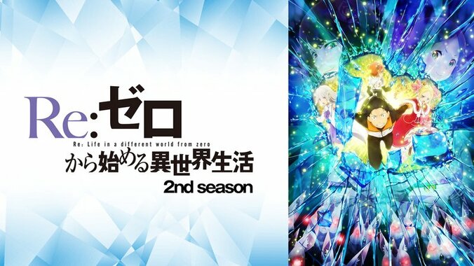 アニメ「Re:ゼロから始める異世界生活　2nd season」番組サムネイル