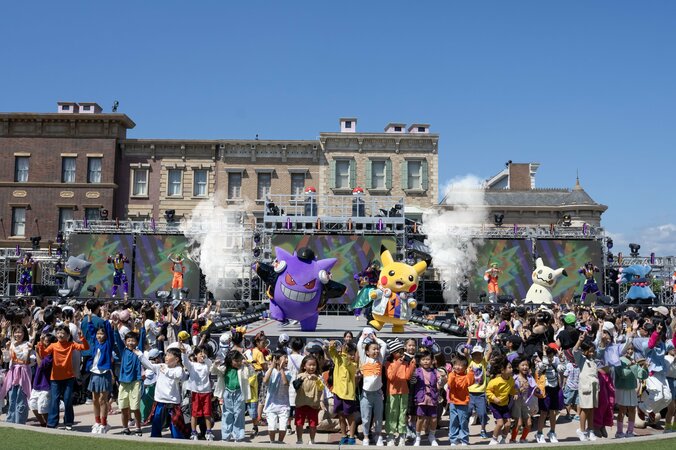 【写真・画像】『ポケモン』「DJピカチュウ」などの仲間たちと超刺激を“生身”で体験できる、USJの『ハハハ！ ハロウィーン・パーティ』先行公開　1枚目