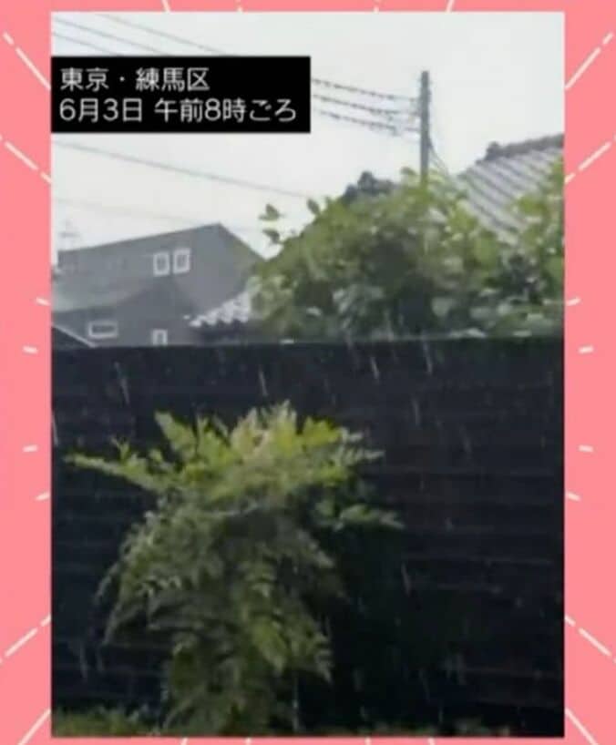 東京・練馬区 6月3日午前8時ごろ
