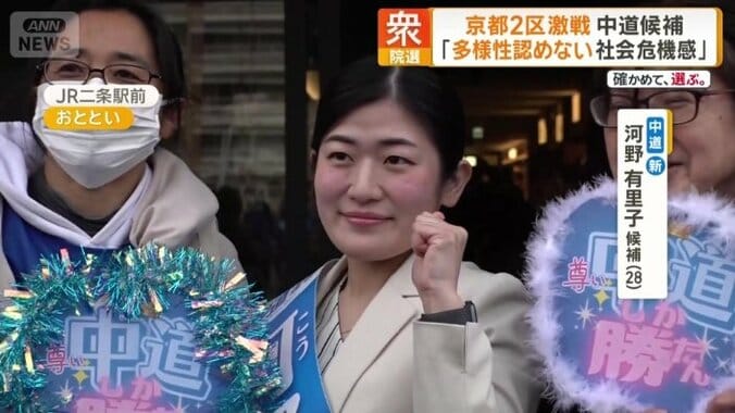 中道改革連合　河野有里子候補