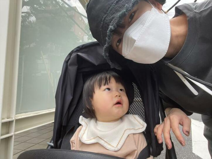  あいのり・桃、長男と公園に向かう前に寄り道した結果「コテンと眠ってしまいました」 