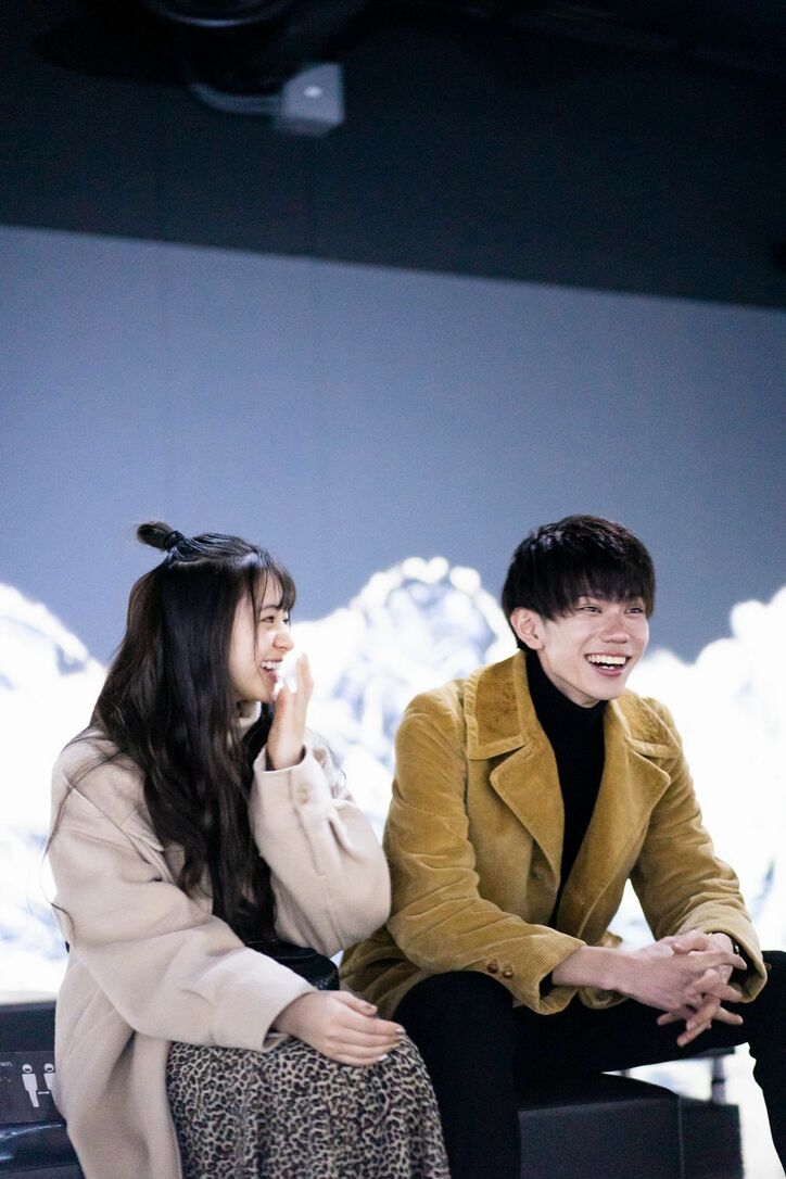 吉⽥伶⾹を巡り男⼦3⼈がデートでアプローチ︕前代未聞の急展開『恋オオカミ』第2話