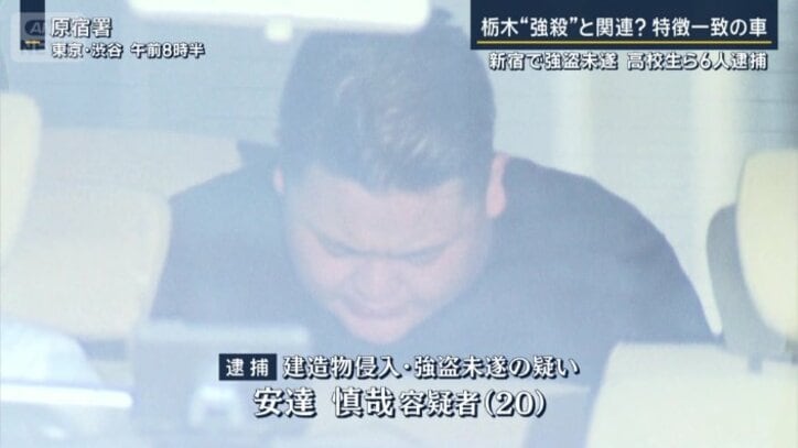 安達慎哉容疑者