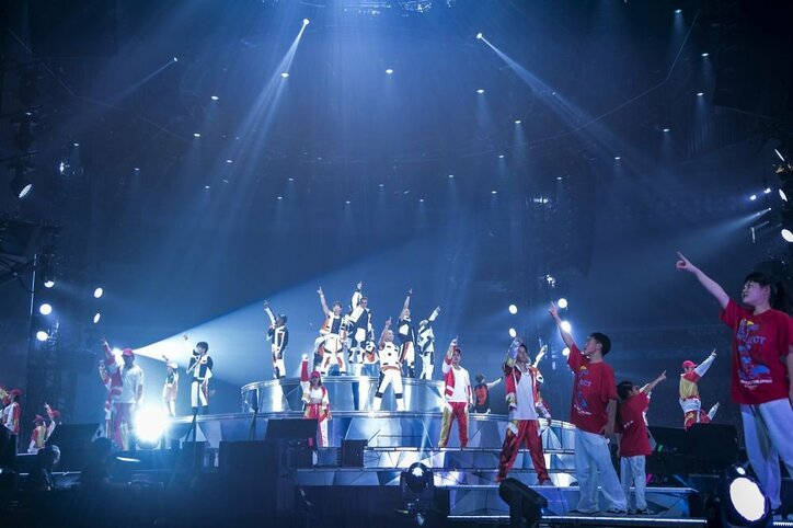 EXILE、熊本・岩手の子どもたち91名による「チームRising Sun Project」と共演！圧巻のパフォーマンスを披露