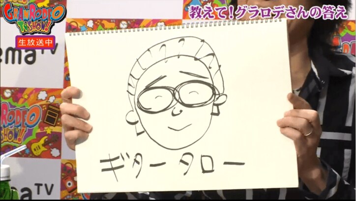 GRANRODEOギタリストe-ZUKA、ペインターに転身!?　生放送中に描かれたイラストまとめ