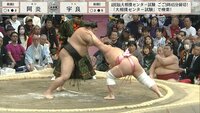 【映像】人気力士の“見事すぎる咄嗟の受け身”