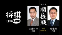 第78期 順位戦 A級第4回戦 三浦弘行九段 対 稲葉陽八段