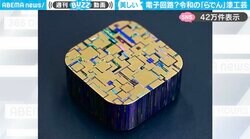 電子回路？令和の“らでん”漆工芸に「古代の超文明の遺産みたい」「伝統工芸をアップグレードする職人に最大限の感動と尊敬を」