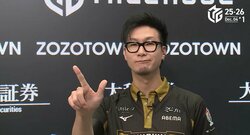 松本吉弘、開局の鮮烈倍満で逃げ切りトップ トンネル脱出にさわやかスマイル「しっかり勝ちたい」／麻雀・Mリーグ