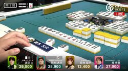 親倍満まで二刀流だった“打点獣”鈴木大介、規格外のパワーにファン騒然 本人も興奮で指プルプル／麻雀・Mリーグ