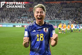 浅野拓磨「シュートを打つと決めていた」 サッカー日本代表の決勝点は「皆で勝ち取ったゴール」