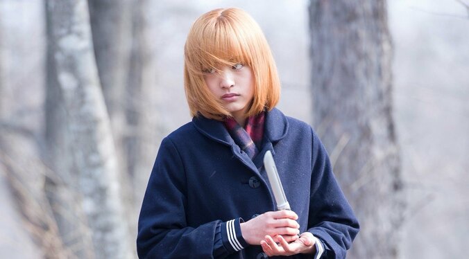 大谷凜香、人生初の金髪でいじめっ子役に挑戦　映画『ミスミソウ』 1枚目
