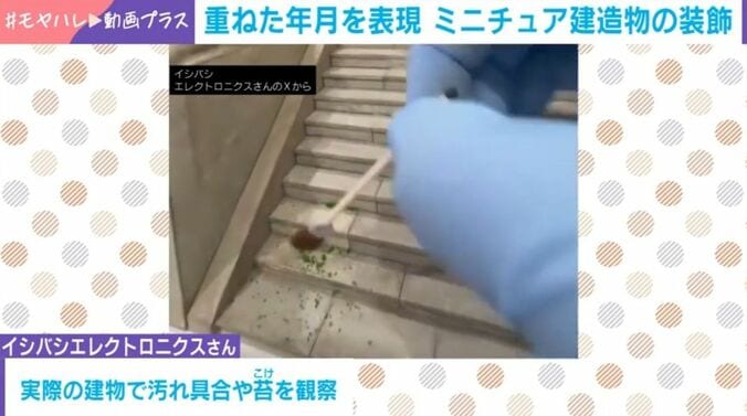 ミニチュアの建造物