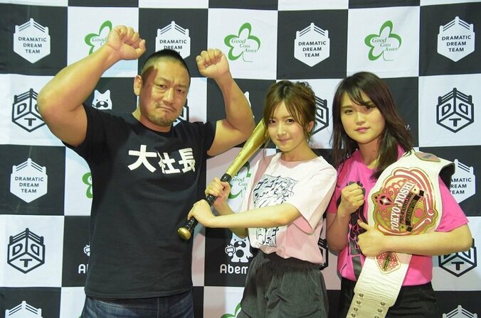 須藤凜々花のケツバットが「アノ部分」直撃！怒りの男色ディーノ、山下実優との“爆破ケツバット”戦も決定 3枚目
