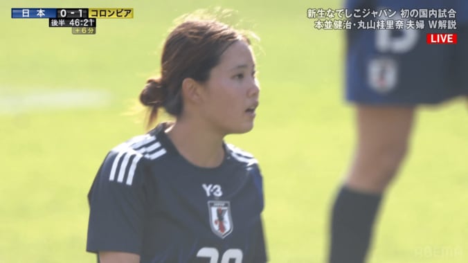 瞬速反応！ なでしこ20歳逸材が“超絶反転シュート”で実質アシスト「反応はやっ」「手に当たらなければ入ってた」松窪真心が劇的PK獲得の瞬間 2枚目