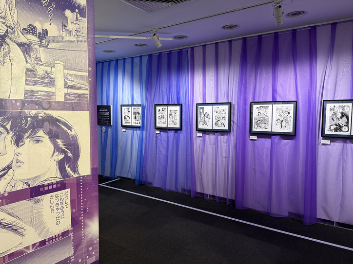 [Photos/Images] The 100-Ton Hammer You Can Actually Hold Appears! Exhibition Report on "City Hunter Grand Original Art Exhibition" 25th