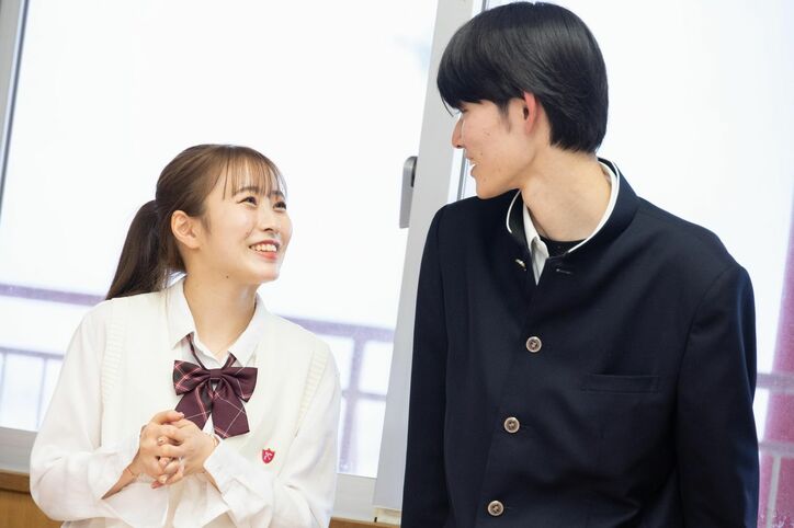 “女子高生ミスコン ファイナリスト”みゆ、早くも男子2人から猛アプローチ!ノンスタ井上「この笑顔に男子は惹き込まれる」『今日好き』初虹編1話