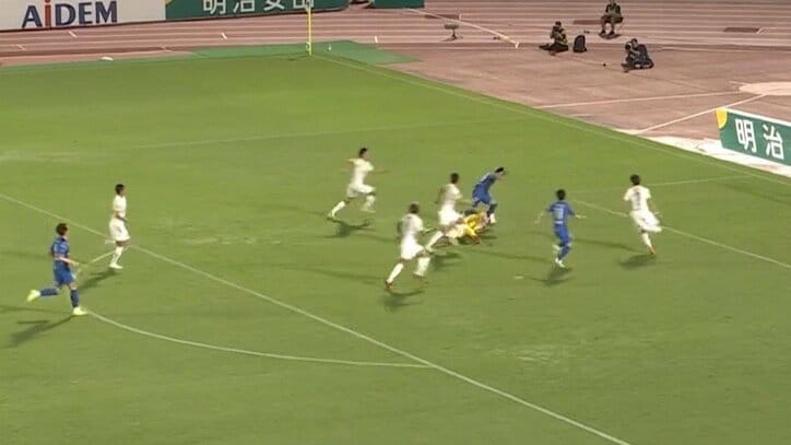 【映像】手がかかった？疑惑の接触