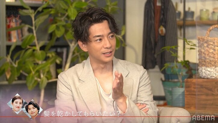 千鳥ノブ、妻が他の男性に髪を乾かされる姿に嫉妬？「ちょっとエロく見える」『私たち結婚しました』第9話