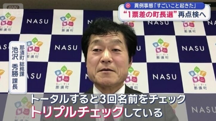 開票に誤りがあった可能性は？