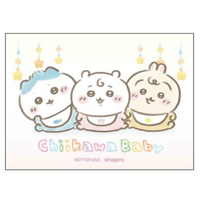 Chiikawa Babies make their adorable debut at events in 14 locations nationwide, including Tokyo Station, Ginza, and Nagoya! Limited edition goods for sale.
