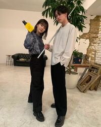 『恋とオオカミ』川口葵＆綱啓永“あおつな”コンビの2ショットにファン歓喜「この2人大好き」