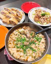 みきママ『世界最速？エビワンタンと餃子です！！』