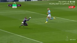 「あ、人間だったんだ」 怪物・ハーランドを止めれるのはポストだけ！1対1のシュートを外す