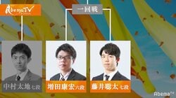 藤井聡太七段 対 増田康宏六段　ファン85％が藤井七段の勝利を予想／将棋・AbemaTVトーナメント