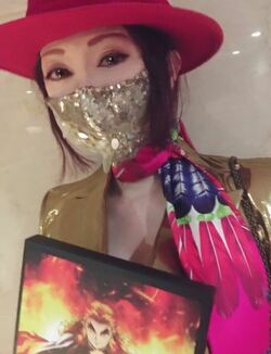 叶美香、『劇場版「鬼滅の刃」無限列車編』を鑑賞し号泣「今度はファビュラスな姉を連れて」