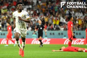 韓国代表に大打撃…。ガーナ代表の嫌な雰囲気断ち切る勝ち越し弾